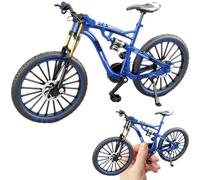 Bike di dito 1: simulazione in scala 8 in lega di dito giocattolo BMX Mini bici BMX con bicicletta pieghevole a parte mobile con decorazione che assorbiva gli shock per bambini e collezionisti