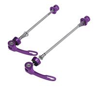 Bike Fast Pritory Plisting Leition Installazione Facile Durevole per gli Amanti del Ciclismo Anteriore In Alluminio e Heck -set -biga (Viola)