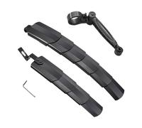 Bike Fenders - Quick Release Bicycle Mud Guards, Front Rear Splash Protection Set with Extendable Coverage Design, Adjustable Clip On Installation System, Ideal for Mountain Trail Road Commuting Trave