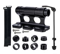 Bike Fork Mount,Carrying Fixed Front Fork Bracket Roof Rack Mount With Quick Release Lever And Screws(Black)