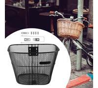 Bike Front Basket Piet Carrier Metal per Shopping per bici da strada per