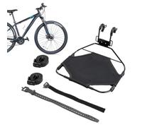 Bike Front Rack - 11.02 Inches, Detachable Handlebar Support, Lightweight | Front Cargo Carrier, Bicycle Luggage Holder, Aluminum Alloy Mount For Commuting, Touring, Mountain Biking And Travel
