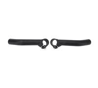 Bike Handlebar End Alluminio Lavoro in lega di lavoro risparmiando la barra del corno di bici comode leggero Extender per riposo a lungo distanza cavalcano (Ser 16 modelo soldado)