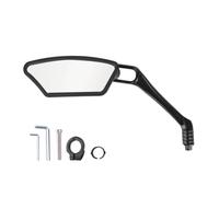 Bike Handlebar Mirror - Universal Adjustable Rotatable Scratch-Resistant | Reflection Lens, Rear View Bicycle Mirror for Road, Trail, Mountain, City, Campus, Park, Highway & Countryside