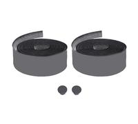 Bike Handlebar Tape in tessuto sintetico PU Wrappy non slittamento per cicli per mountain bike ad alte prestazioni Comode A Gava resistente impermeabile 90,55 x 1.18 pollici 2 (Rosso)