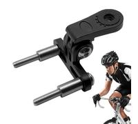 Bike Headlight Mount Fork Metal Bracket Camera Mount Adapter Accessories | Mountain Bike Headlight Clip Bracket Camera Holder Adapter for Cycling Front Light Bike Lighting Parts Accessories