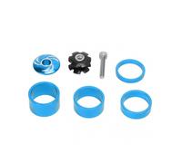 Bike Headset Environmentally Friendly Light Weight Glossy Complete Bicycle Replacement PartsBlue