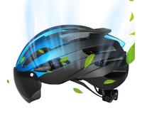 Bike Helmets, Lightweight Protective Gear, Breathable Shell with Removable Sun Visor, Adjustable Fit System, Sturdy Material, Shock-Absorbing Liner, Bicycles, Scooting, Skating