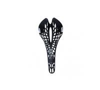 Bike Hollow Out Seat Saddle Spider Web Cushion for Mountain Road Bike Cycling Comfortable Breathable Durable Black