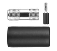 Bike Inflator Head, Portable Pump Adapter, Valve Nozzle, Quick Air Release Connector, Insulated Sleeve Cycling Tool for Outdoor, Sport, Riding, Travel, Beginner, Professional