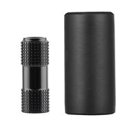 Bike Inflator Head, Portable Pump Nozzle Adapter, 2.28x1.1inches, Insulated Sleeve Included, Quick-Connect and Leak-Proof Design, Ideal for Outdoor Cycling, Sport Riding, Beginners
