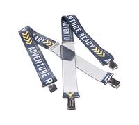 Bike It Adventure Arancione Moto Pantaloni Jeans Bretelle