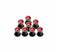 Bike It Carenatura Bulloni Rosso Viti Dadi E Rondelle 8 Pezzi