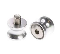 Bike It Bobine Cavalletto Paddock 8MM 1.25 Passo IN Argento