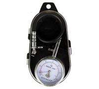 MANOMETRO PRESSIONE GOMME PNEUMATICI BIKETEK BIKE IT ANALOGICO PROFESSIONALE