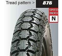 Bike It 300-18 con Camera D'Aria Pneumatico - 876 Pieghevole Modello - Omologato