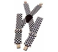 Bike It Motociclista Bretelle - a Scacchi