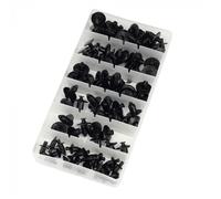 Bike It Nylon Rivetto Spingere Kit Perno - 80 Pezzi