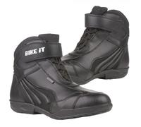 Bike It Perun Pariscarpa Nero Impermeabile Motocicletta Caviglia Stivale