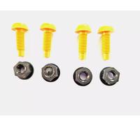 Bike It Targa Bulloni 50PCS IN Giallo