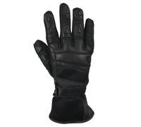 Bike It Triplo Nero Aria Ventilato Rete Estate Moto Guanto