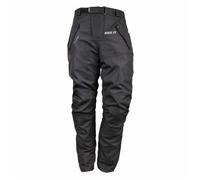 Bike It Triplo Nero Tessuto Touring Impermeabile Ce Aa Moto Bicicletta Pantaloni