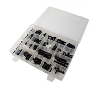 Bike It Universale 150pcs Kit Bulloni - Nero ( Vite Lunghezza Gamma 10mm A 30mm)