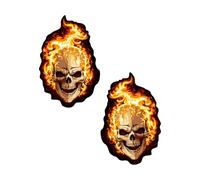 BIKE-label Adesivo per tuning Ghost Rider, adesivo decorativo per computer portatile, scooter, cellulare e bici