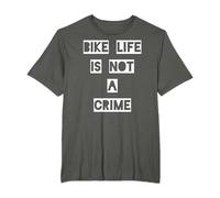 Bike life is not a crimine Maglietta
