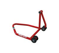 Bike-Lift Cavalletto posteriore per forcellone monobraccio lato sinistro RS-16 - Rosso (Cavalletti officina) /