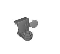 Bike Light Mount for Universal LED Safety Flashlight with Rubber Gasket