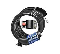 Bike Lock Cable - 5Digit Security Cable Bike Lock | Waterproof Heavy-Duty Anti-Theft | Bikes Locks Cables Combination for Women Men Teens Outdoor Travel Beach Camping Mountain Trail School