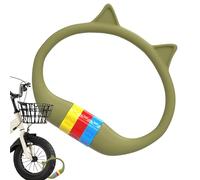 Bike Lock Combination, Cat Ear Silicone Padlock, Anti-Theft Code Lock with Cute Design and Weatherproof Build for Scooter Fence Gate Patio Motorcycle RV Travel Security, Weatherproof Durability