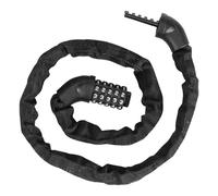 Bike Locks Heavy Duty Anti Theft, 5-Digit Chain Lock, Resettable Security Code, Strong Steel Construction, Weather-Resistant Design, Easy to Use, Perfect for Motorcycles, Gates, Fences
