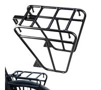 Bike Luggage Rack Bike | Velo prima del bagaglio | Porte ad ala turistica | La porta anteriore facile da installare per attrezzature per biciclette, i poggiapiedi spingono una migliore stabilità