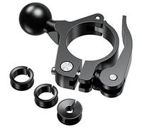 Bike Mount Nero Forcella Stelo Base con Sfera per Testa per Ball Mount Adapter