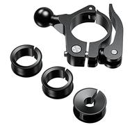 Bike Mount Nero Forcella Stelo Base con Sfera per Testa per Ball Mount Adapter