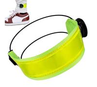 Bike Pants Strap - Reflective Cycling Ankle Bands, Trousers Cuff Clip with High Visibility Safety Design, Elastic Leg Strap for Secure Riding Comfort, Multi-Sport Reflective Gear for Cyclists