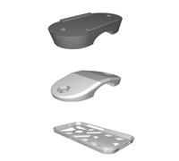 Bike Phone Mount for CAT S62 Pro with TPU Cover Handlebar Holder 22mm