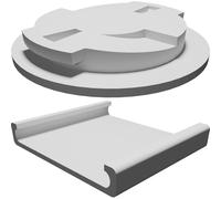 Bike Phone Mount for Wahoo Computer Compatible with Google Pixel 3 Handlebar