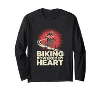 Bike Powered by Heart Bike Pendolarismo Maglia a Manica