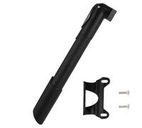 Bike Pump, Tire Inflator, 0.98x0.79x9.45 inches, Air Tool, Compact Nylon Build, Leak Proof Valve, Mini Lightweight Shape, for Scooter Cycling Ready, Repair Use, Roadside Maintenance