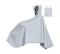 Bike Rain Poncho Poncho Cover protettivo per biciclette con cappuccio piena