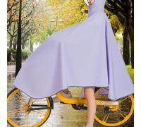 Bike Rain Poncho Poncho Cover protettivo per biciclette con cappuccio piena