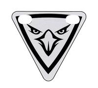 Bike Reflectors - Kids Bike Safety Reflectors | Bikee Visibility Accessories, Decorative Triangle Plate For Family Outing Adults Touring Mountain Biking Race Commuting Kids Road Urban Cycling