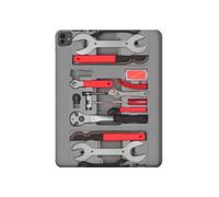 Bike Repair Tool Graphic Paint Tablet Case Cover Custodia per iPad Pro 13 (2024)