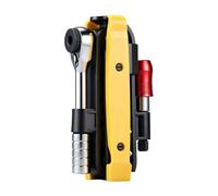 Bike Repair Tool Kit | Portable Ratchet Wrench Tire Levers with Bits