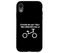 Bike Rider If You Can Read This I Fell Off My Bicycle Custodia per iPhone XR