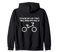 Bike Rider If You Can Read This I Fell off My Bicycle Felpa con Cappuccio