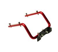 Bike Saddlebag Bracket - Aluminium Alloy Bicycle Saddlebag Stabiliser with Double Water Bottle Mount | Rear Seat Rail Support Holder for Cycling Accessories